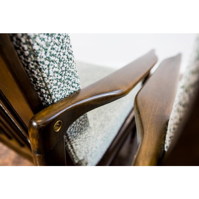 Mid-Century Modern Lounge Chairs by Zenon Bączyk, Poland, 1960s, Set of 2 For Sale - Image 4 of 18