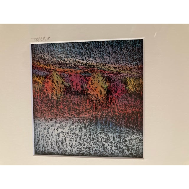 Original pastel by David Sites entitled “Midday Crossing”. One of a series of 4 landscapes (see other listings for the...