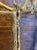 Mid 20th Century Vintage French Provincial Style Bird & Flower Design Brass Fireplace Screen For Sale - Image 5 of 10