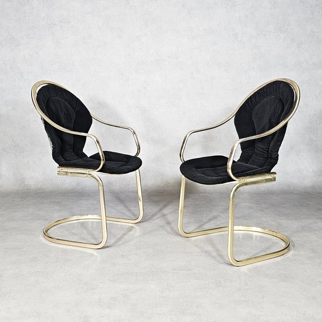 1970s Set of Dining Chairs by Gastone Rinaldi for Rima For Sale - Image 5 of 5