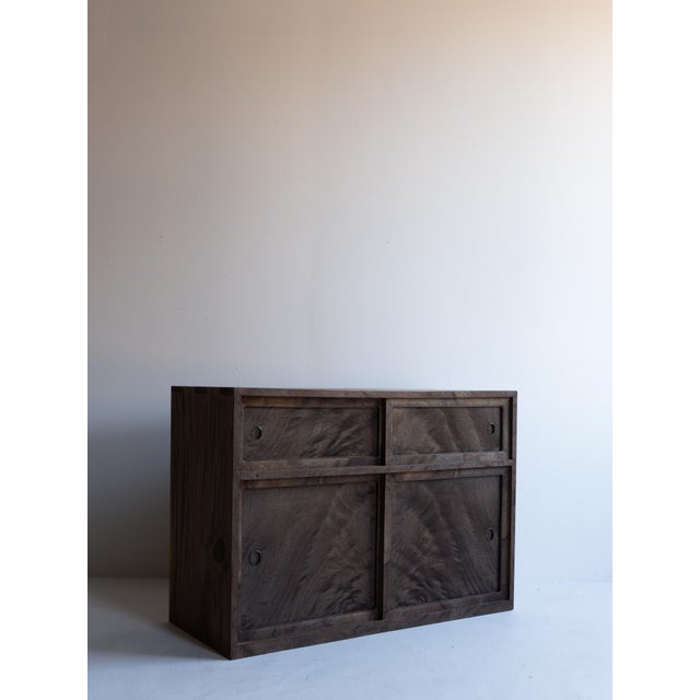 Japanese Antique Tansu Cabinet/ Wabi-Sabi / Taishō–Shōwa Period 1910-40s For Sale - Image 10 of 11