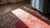 1900s Pink Raspebery Geometric Antique Indian Agra Rug 4'6" X 7'9" Handknotted Cotton Carpet For Sale - Image 9 of 9