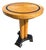 Enrique Garcel Burlwood Art Deco Occasional Accent Table For Sale