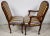 Brown French Provincial Dining Chairs Vintage Set of 6 For Sale - Image 8 of 12