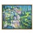 Late 20th Century Gardens Contemporary Oil Painting on Canvas Lowell Blair Nesbitt For Sale