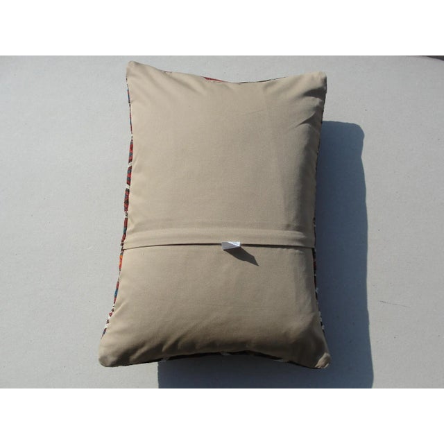 Kilim Rug Pillow For Sale - Image 10 of 11