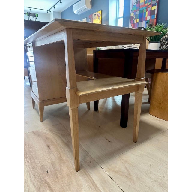 Heywood-Wakefield 1950s Heywood Wakefield ‘Cadence’ Rare Writing Desk For Sale - Image 4 of 15