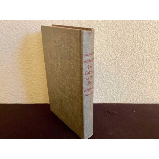 Red "The Catcher in the Rye" Novel by J. D. Salinger (1951) With Original Dust Jacket For Sale - Image 8 of 12