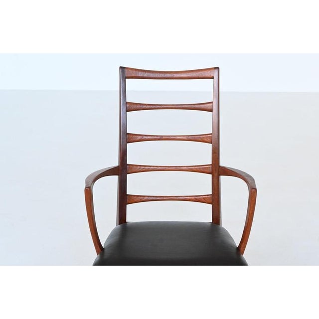 Black Lis Armchair in Teak by Niels Koefoed, Denmark, 1960s For Sale - Image 8 of 17