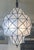 White Large Art Deco White Milk Chandelier, Pendant or Lantern in Dome Shape For Sale - Image 8 of 12