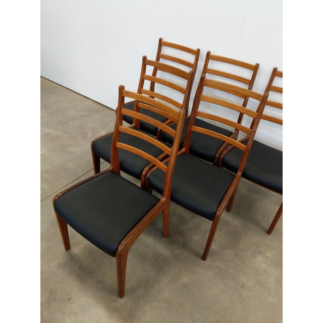 1960s Set of 6 Vintage Mid Century Modern Dining Chairs by G Plan For Sale - Image 5 of 8