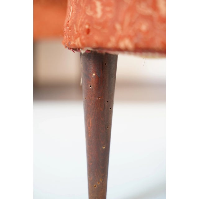 Armchairs & Ottoman in the Style of Gio Ponti, Italy, 1950s, Set of 3 For Sale - Image 12 of 13