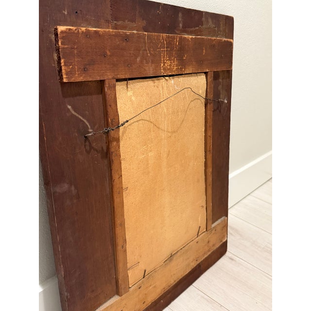 Henry Mosler - Original Portrait Painting - “Man in Striped Headwrap” - Gouache on Paper c.1890-1910 For Sale - Image 12 of 12