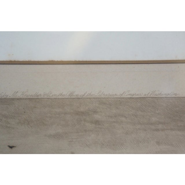 Antique Clough Bromley Signed Old Manor Estate House Etching 16" For Sale - Image 10 of 11