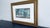 Beautiful custom framed art. Tripp Harrison signed lithograph of Harbor Island Bahamas. Framing and matting are exceptional.