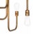 Raw Brass Strapatz Ceiling Lamp by Sabina Grubbeson for Konsthantverk, Tyringe For Sale - Image 3 of 11