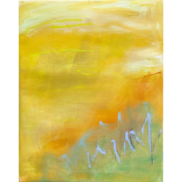 "Mountainside" by Trixie Pitts Abstract Expressionist Oil Painting For Sale - Image 12 of 12