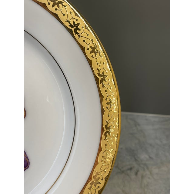 This plate is part of the Muirfield Holiday Plate collection - Celebrity 9408. Featuring a beautifully detailed angel...