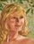 Impressive figurative nude with the motif of a young woman in a natural environment. The painting is made using the oil on...