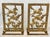 Vintage Chinoiserie Brass Horse Bookends With a Cut-Out Design of Galloping Horses Surrounded by a Greek Key Border-a Pair For Sale - Image 11 of 12