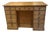 Antique Pine 11 Drawer Kneehole Desk With Matching Wooden Knobs For Sale
