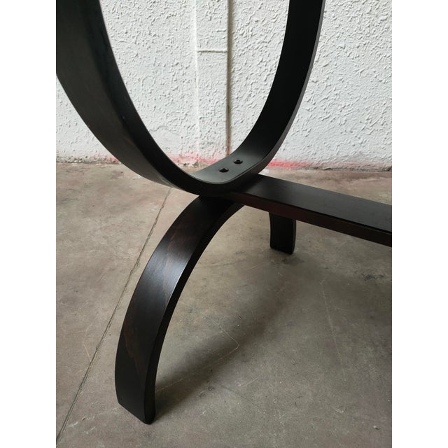 1980s Low Mid-Century Nordic Marble Table, 1980s For Sale - Image 5 of 9