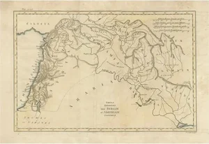 Map of Ancient Syria & Assyria, 1802