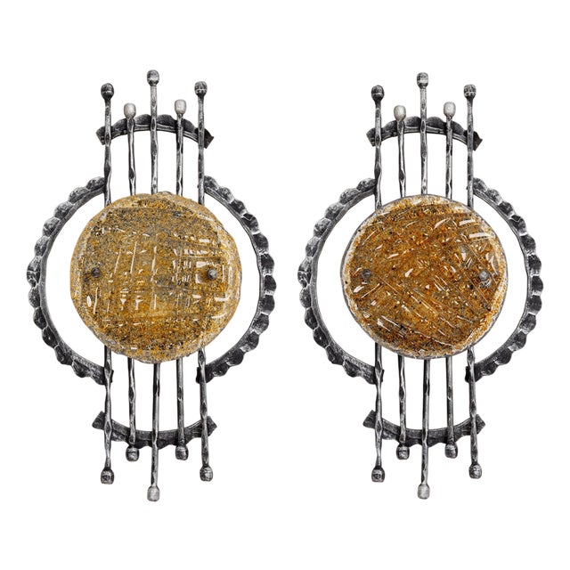 Mid-Century Murano Wall Sconce attributed to Tom Ahlström and Hans Ehrlich, 1960s For Sale