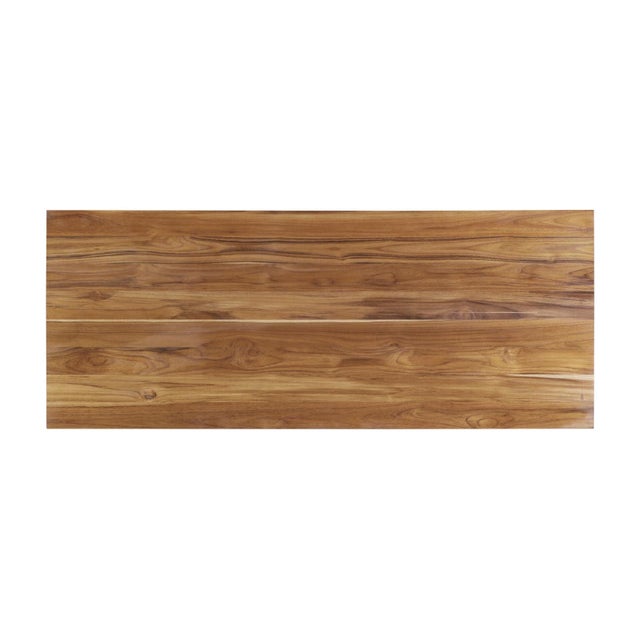 Wood Imperial Grove Outdoor Solid Teak Wood Kitchen Island For Sale - Image 7 of 12