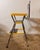 Vintage Cosco Stylaire Yellow Chrome Step Stool Chair For Sale - Image 4 of 9