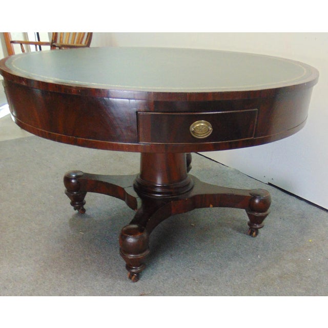 19th C American Classical Empire Rent Table For Sale - Image 10 of 12
