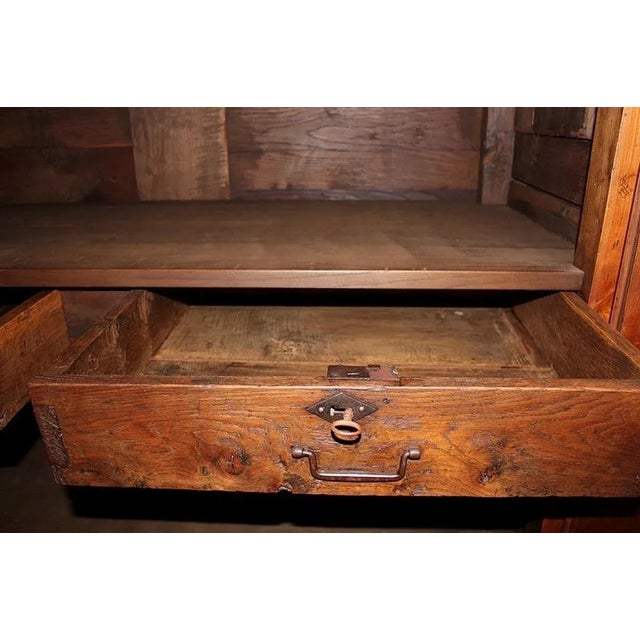 18th Century Louis XV Regency Cherry Cabinet For Sale - Image 6 of 11