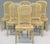 Italian 18th Century Painted and Parcel-Gilt Chairs, Set of 6 For Sale - Image 3 of 4