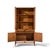 Broyhill Brasilia Mid Century Walnut and Brass Credenza With Hutch For Sale - Image 13 of 13
