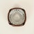 Curved Nova Ashtray in Brown Leather and Cut Crystal from Tecno, Italy, 1950s For Sale - Image 4 of 12