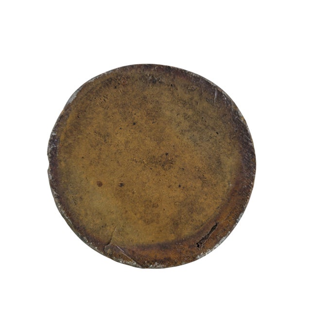 Early 20th Century Stoneware Water Bottle with Handle from Crinitz, 1900s For Sale - Image 5 of 6