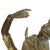 Gold Large Brass Sculpture of Mayadevi, 1950s For Sale - Image 8 of 15