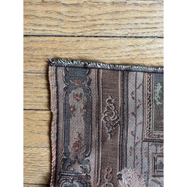 1950s Vintage French Tapestry For Sale - Image 5 of 8