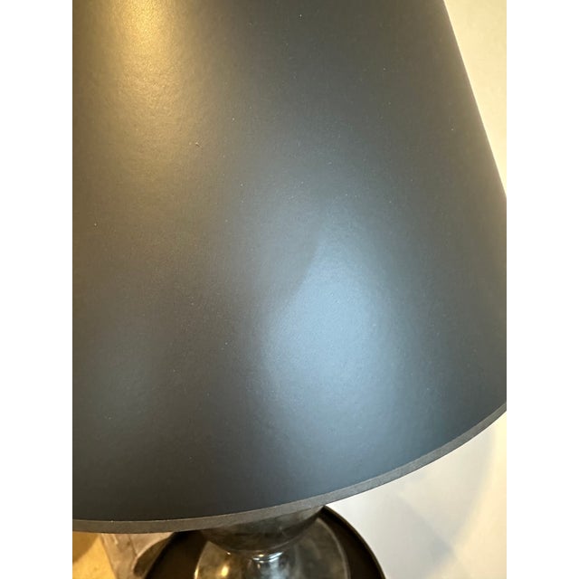 Visual Comfort Urn Style Lamp Silver Tone For Sale - Image 10 of 16