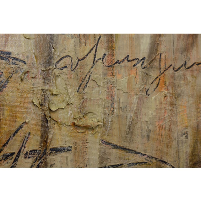 Massimo D'Orta, Papiro No. 1, Mixed Media on Canvas For Sale - Image 7 of 14