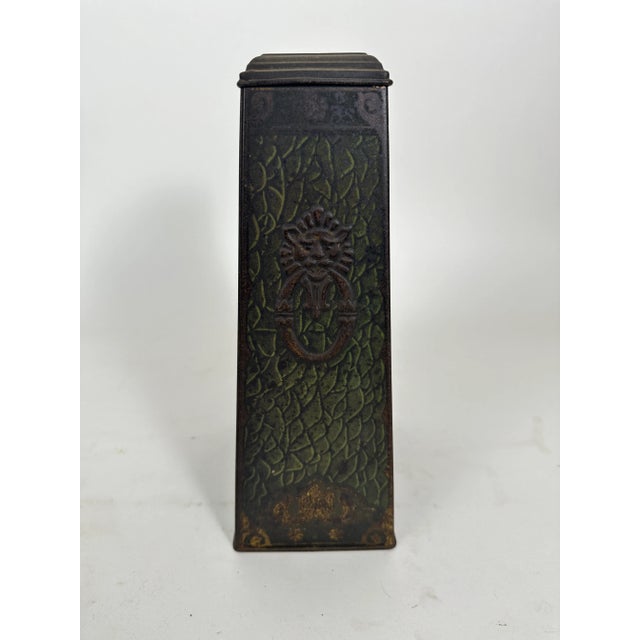 Late 19th Century Antique English Confectionery Tin For Sale - Image 4 of 8