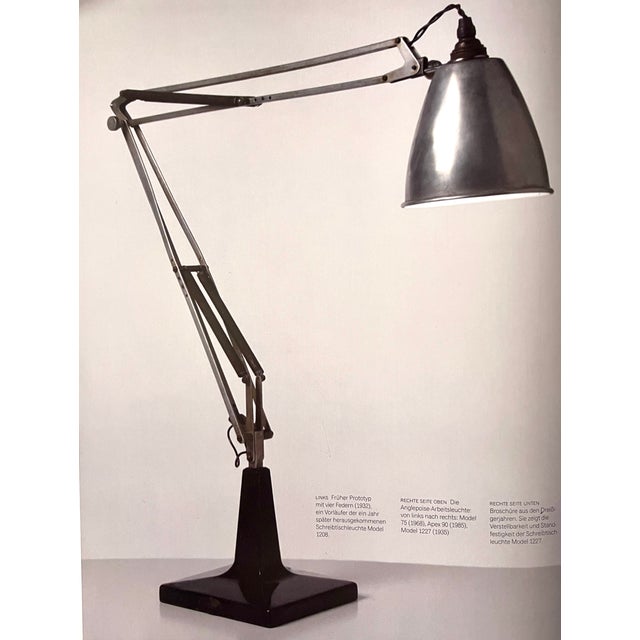 Extra Large The Anglepoise Mod. 1208 Desk Lamp by George Carwardine, 1933, Early Production Architect's Lamp For Sale - Image 5 of 18