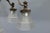 Art Deco French Bronze and Frosted White Glass Six-Light Chandelier, 1930s For Sale - Image 4 of 18