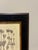 Vintage Sanguinaria Bloodroot Botanical Illustration Print in Black & Gold Frame For Sale - Image 4 of 5