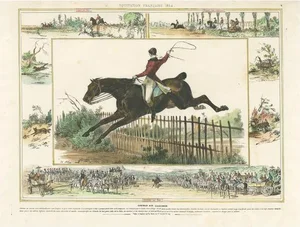 Horse Race with Different Scenes, Paper