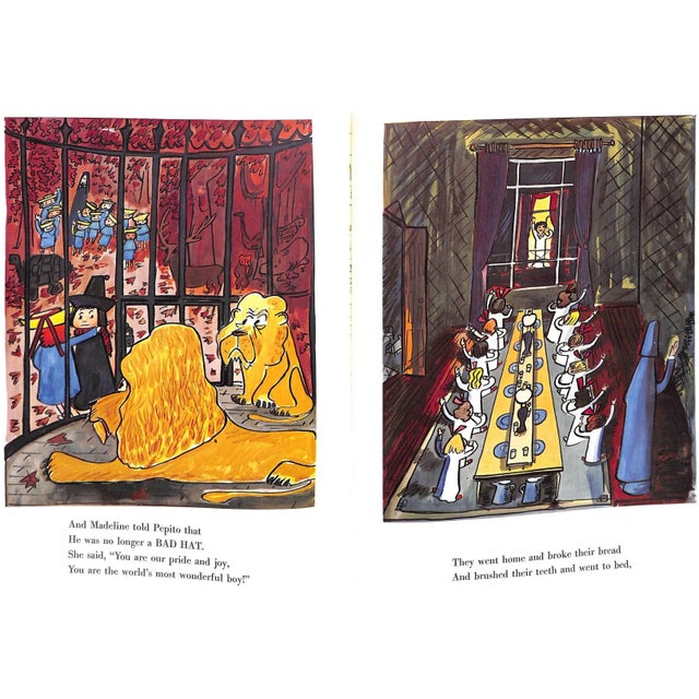 "Madeline and the Bad Hat" 1956 Bemelmans, Ludwig (Signed) For Sale - Image 11 of 12