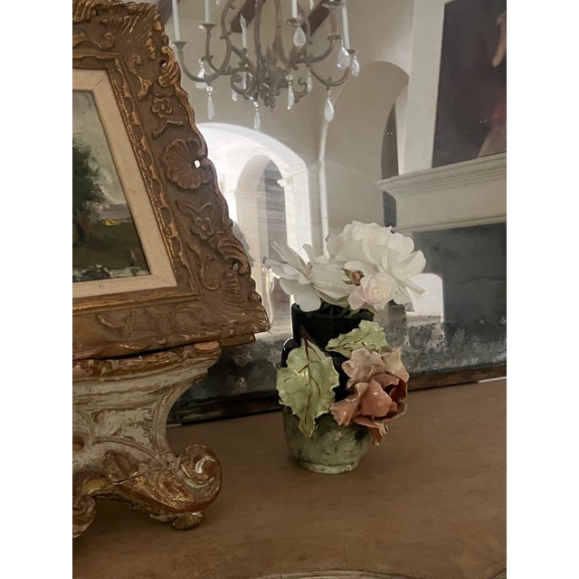 Edouard Giles Barbotine Majolica French Vase, C. 1880's For Sale - Image 9 of 18