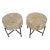 Mia Round Wood & Iron Side Table For Sale - Image 9 of 10