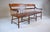 Farmhouse American Half Spindle Back Mid 19th C. Pine, Poplar Bench For Sale - Image 3 of 18