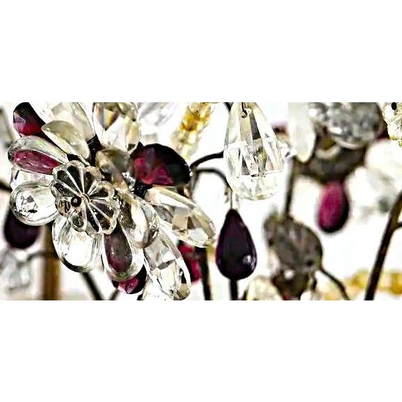 French Maison Bagues Rock Crystal Chandelier For Sale - Image 3 of 15